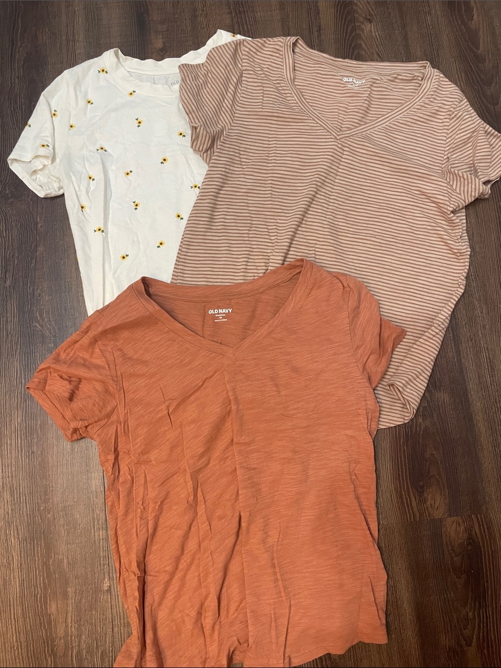 Lot of 3 Old Navy Everywear Tees - XS